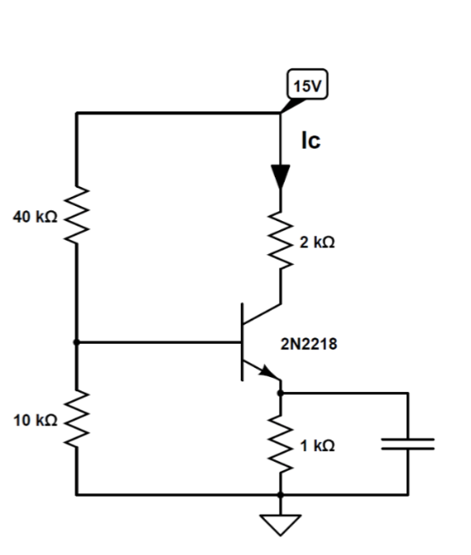 Solved Consider the Transistor circuit shown to the right.