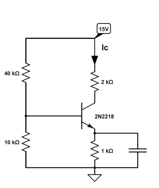 Solved Consider the Transistor circuit shown to the right. | Chegg.com