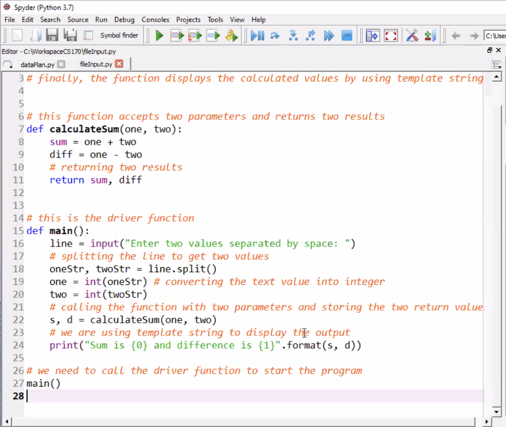 Solved Lab: Function and File Some programming languages | Chegg.com
