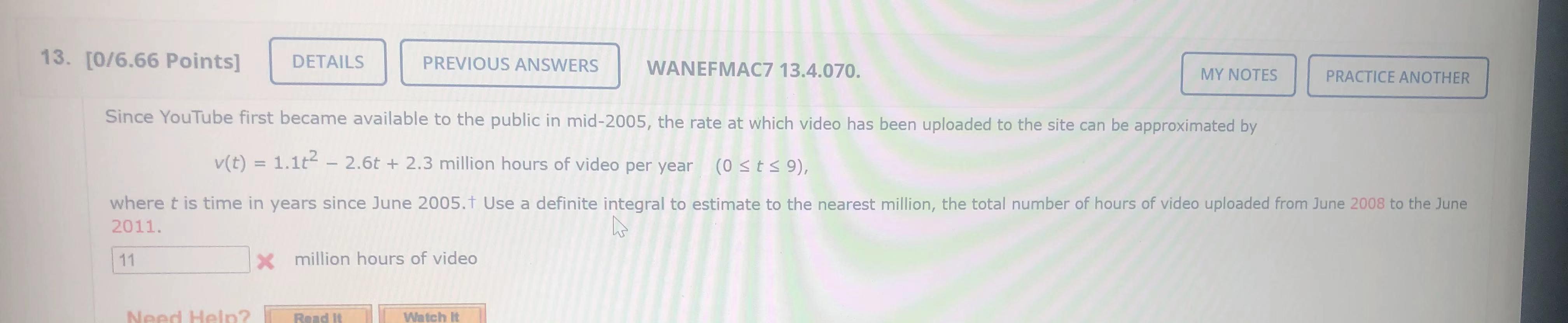 Solved Since YouTube first became available to the public in