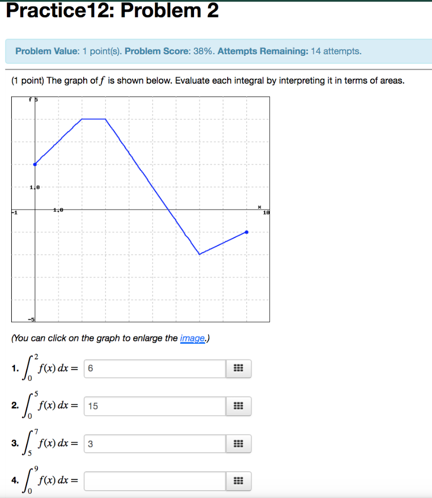 Solved Practice12: Problem 2 Problem Value: 1 point(s). | Chegg.com