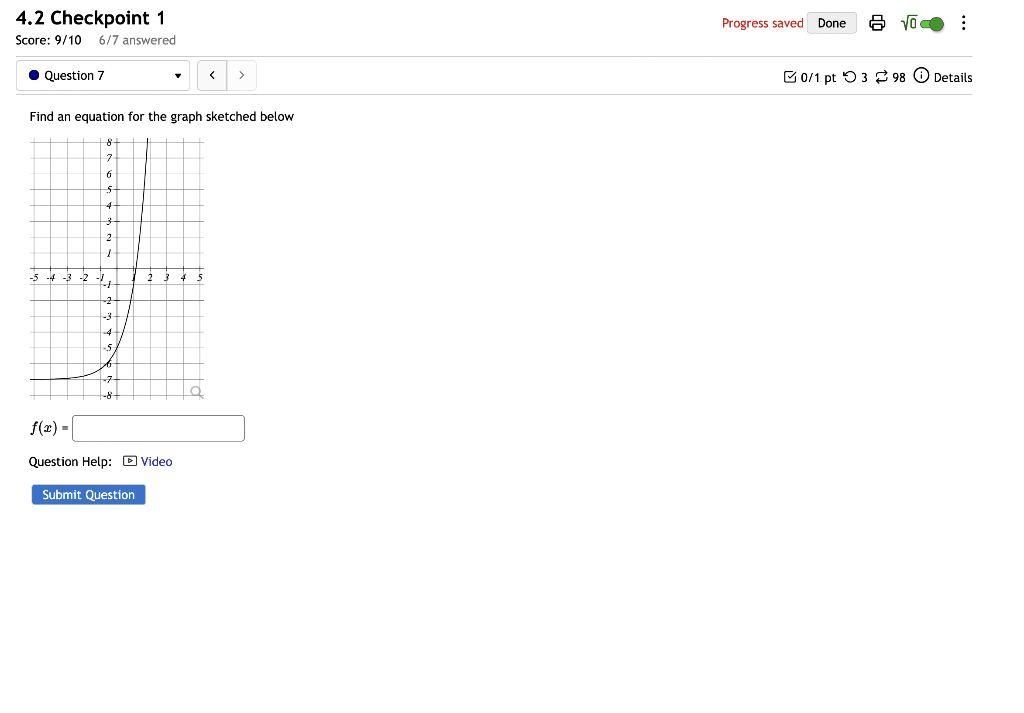 Solved Find An Equation For The Graph Sketched Below | Chegg.com