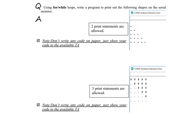 Solved Part 7: The following program prints the even numbers | Chegg.com
