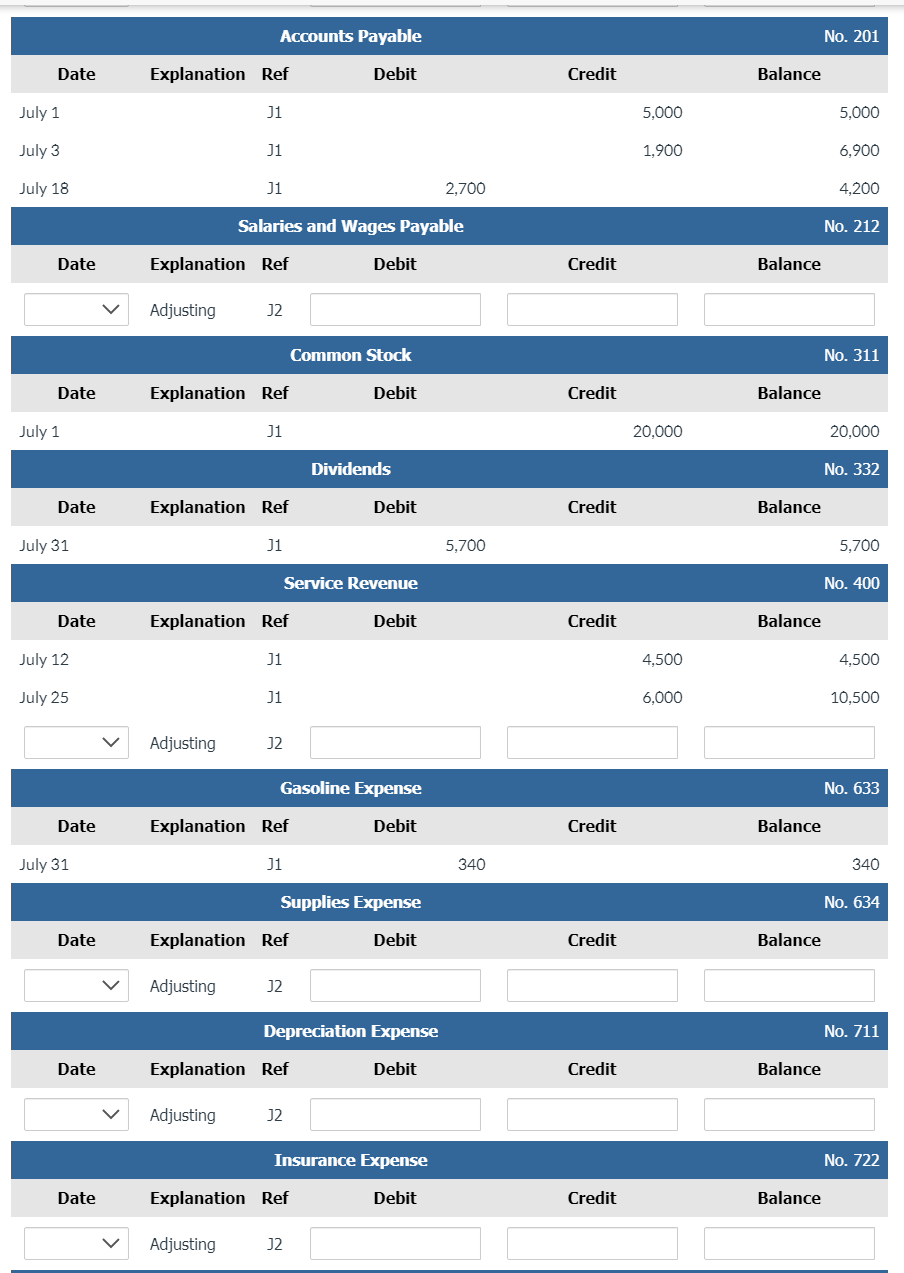 Solved Heidi Jara opened Bramble’s Cleaning Service on July