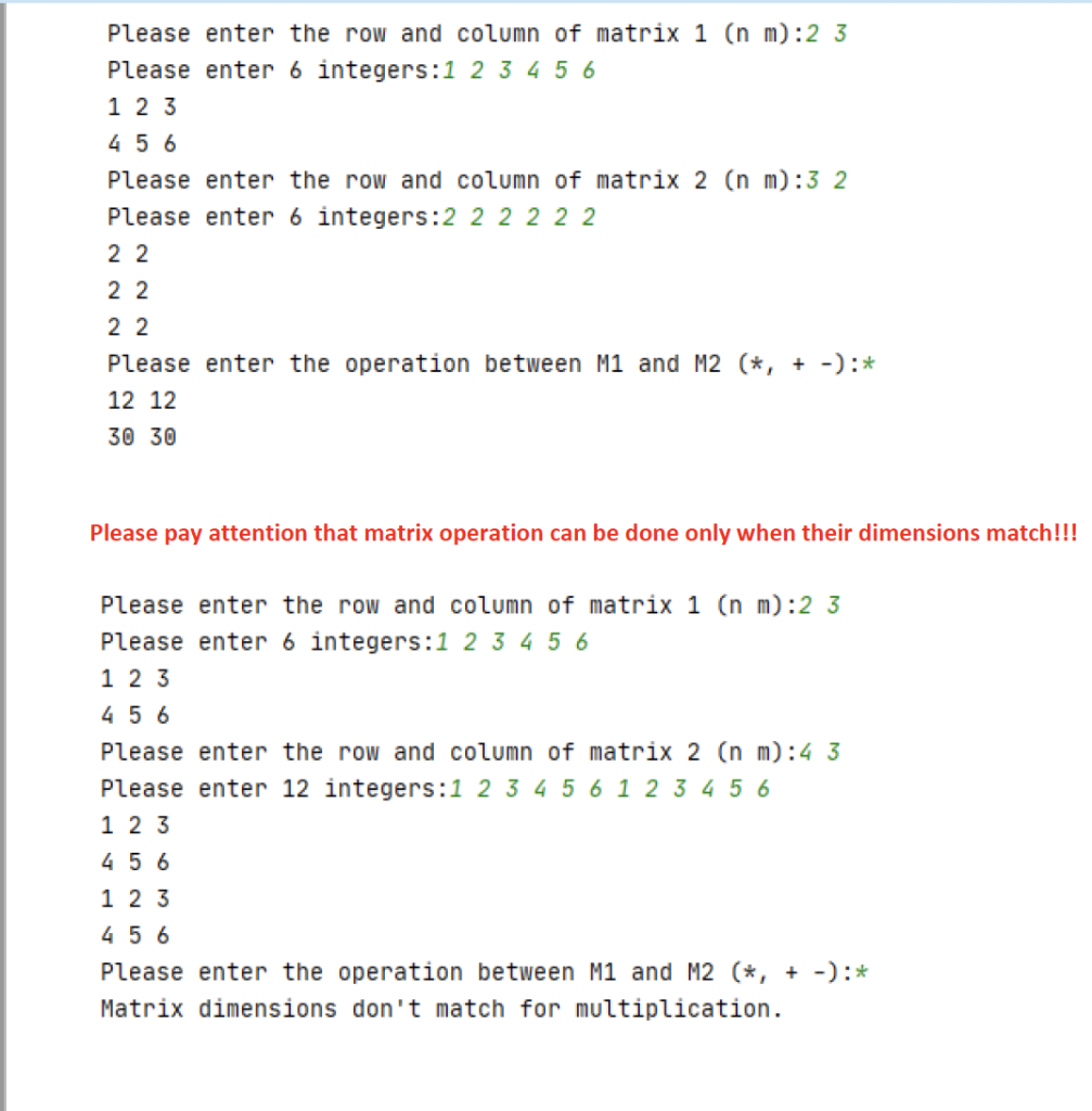 Solved Part 2: Matrix Calculation (2 In this Matrix | Chegg.com