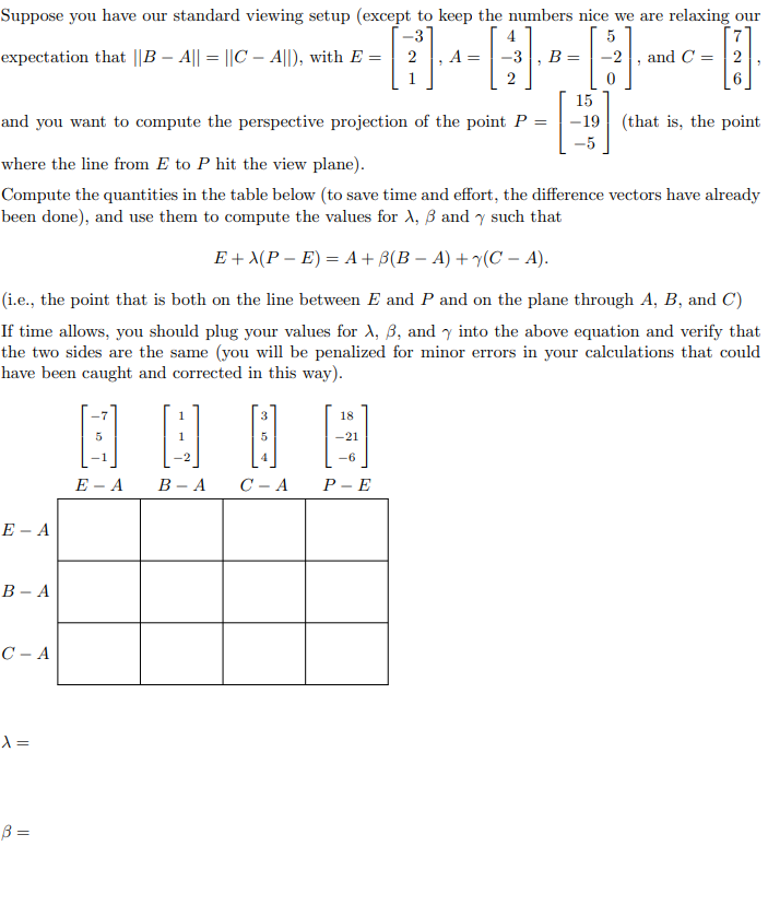 Solved 2 0 6 Suppose you have our standard viewing setup | Chegg.com