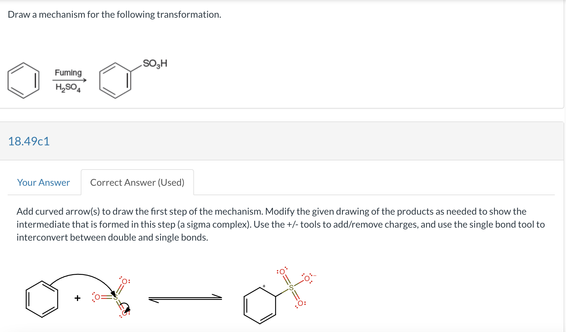 Solved Draw a mechanism for the following transformation.