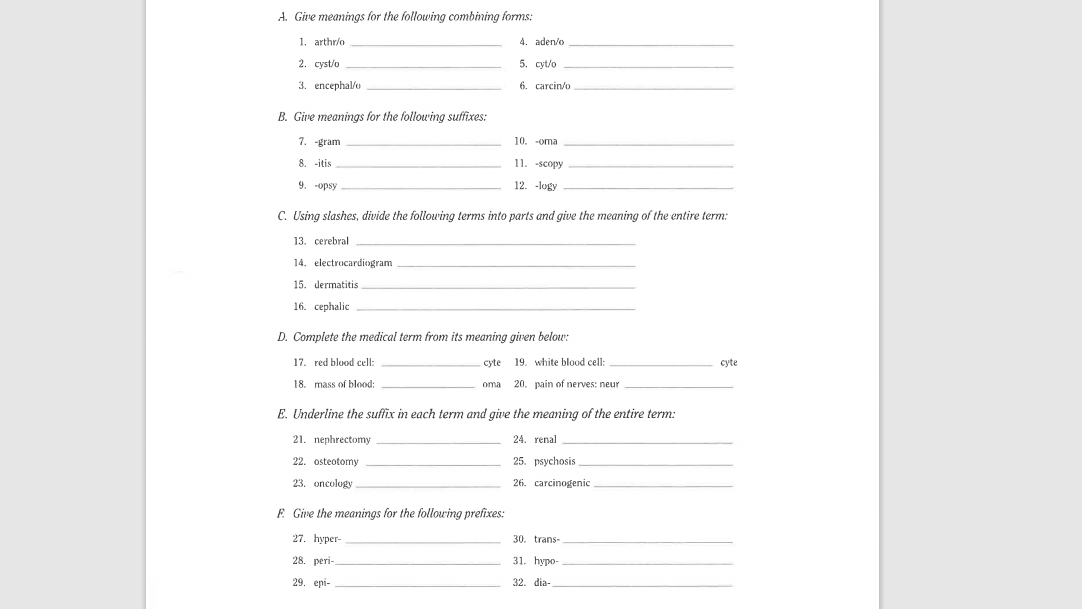 solved-a-give-meanings-for-the-following-combining-forms-chegg