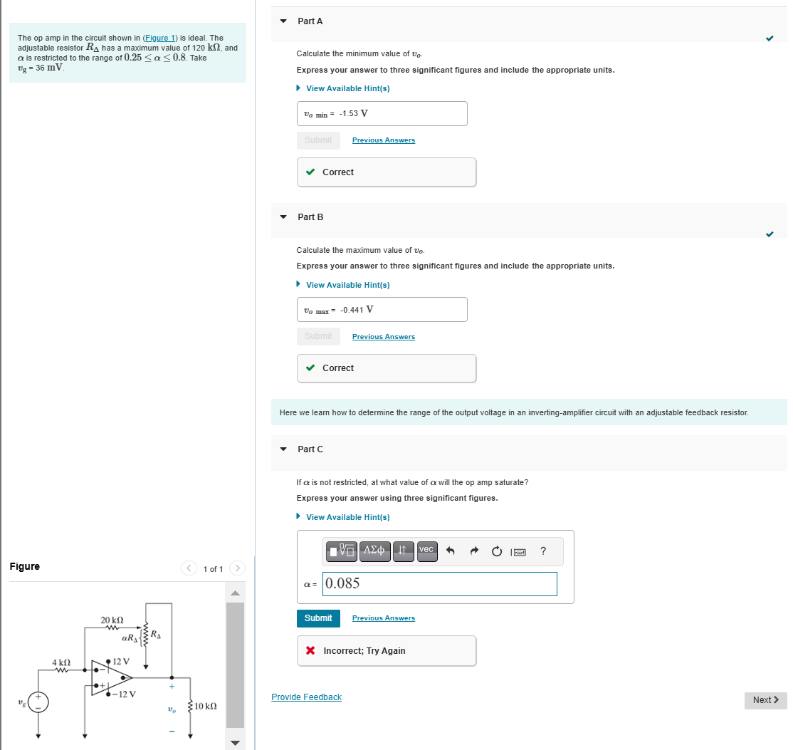 Solved I need help with part C! ﻿I've tried the answers | Chegg.com