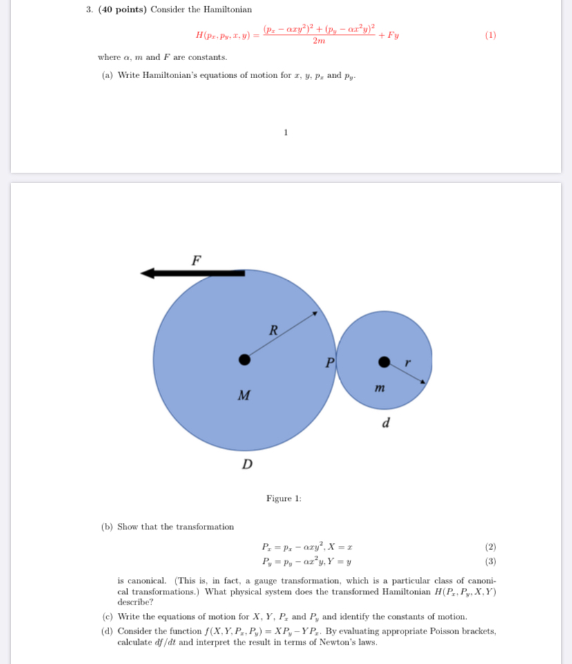 Solved 3 40 Points Consider The Hamiltonian P2 O Chegg Com