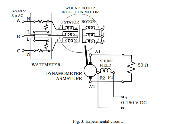 Solved r1g. 5. Experimental circuit.The mechanical output | Chegg.com