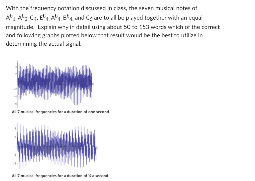 With the frequency notation discussed in class, the