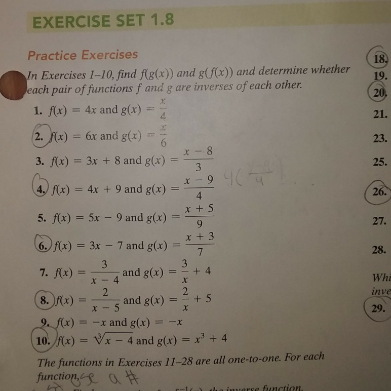 Solved EXERCISE SET 1.8 Practice Exercises In Exercises | Chegg.com