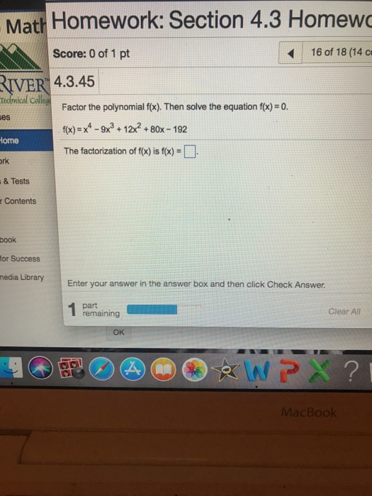 Solved Matt Homework: Section 4.3 Homew Score: 0 Of 1 Pt 16 | Chegg.com