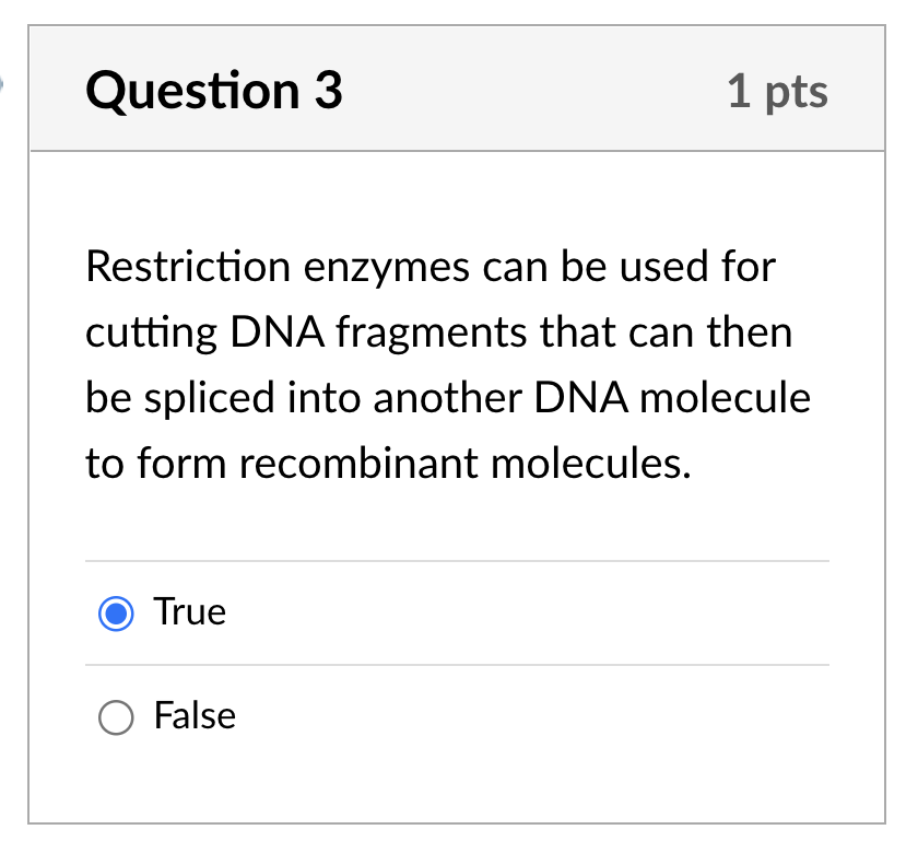 Solved Restriction Enzymes Can Be Used For Cutting DNA | Chegg.com