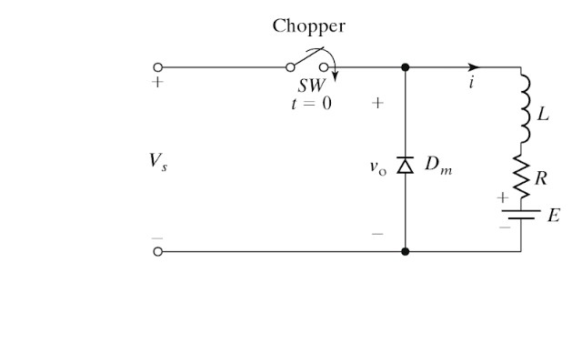 Solved A converter is feeding an RL load as shown in Figure | Chegg.com