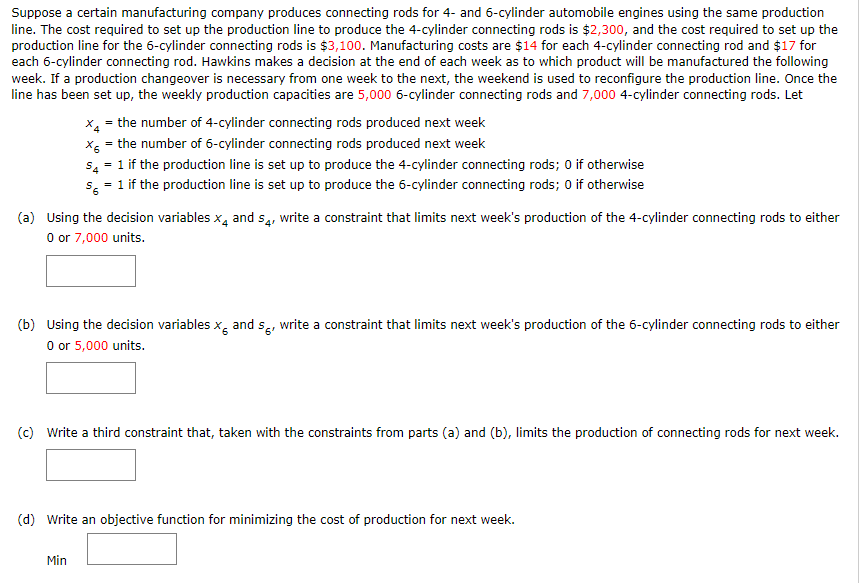 Solved Suppose a certain manufacturing company produces