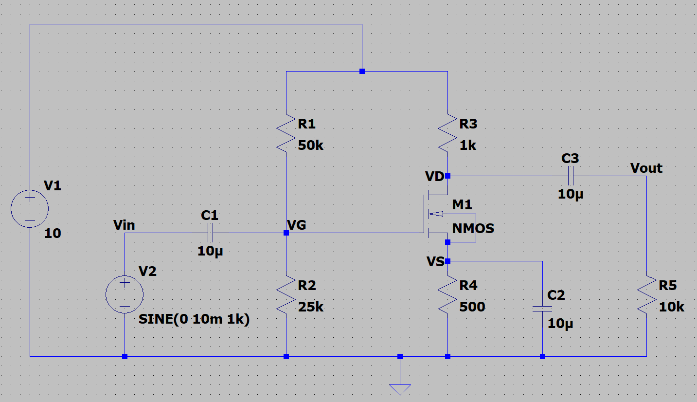 MOSFET LTSPICE USE .MEAS COMMAND to measure the