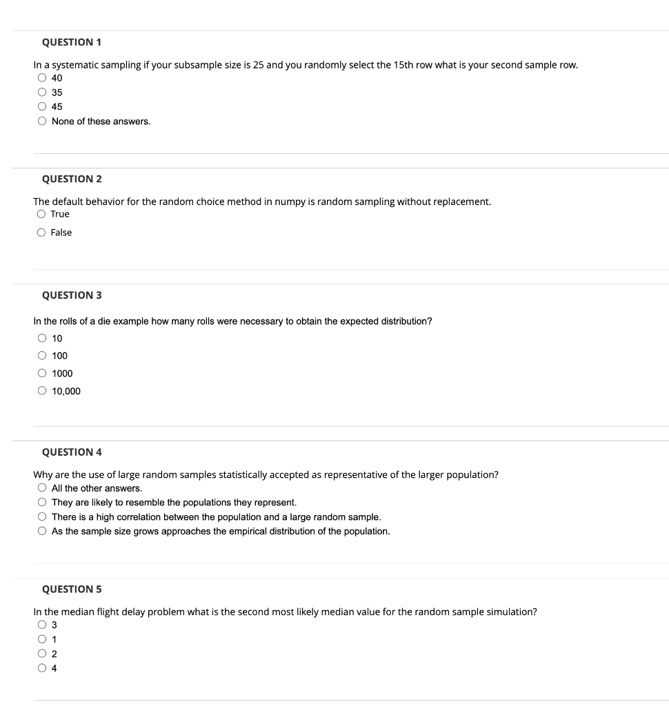 Solved In a systematic sampling if your subsample size is 25 | Chegg.com