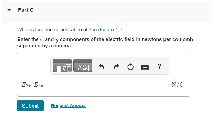Solved What is the electric field at point 1 in (Figure 1)? | Chegg.com