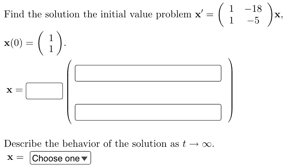 Solved Find The Solution The Initial Value Problem | Chegg.com