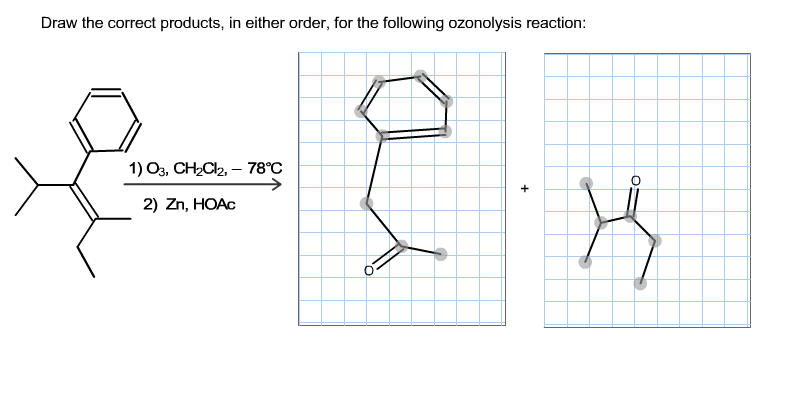 Solved Draw The Correct Products In Either Order For The