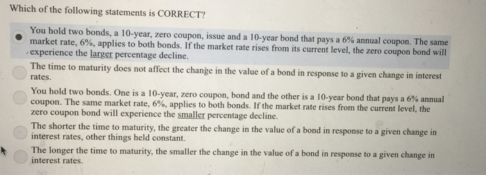 Solved Which of the following statements is CORRECT? You | Chegg.com