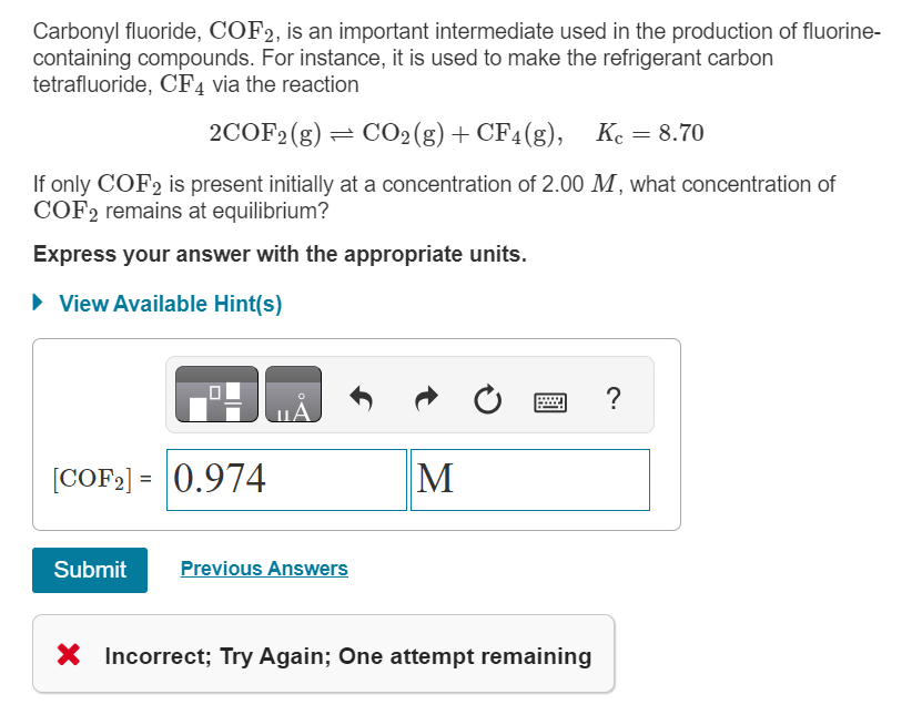 Solved CO(g)+NH3( g)⇌HCONH2( g),Kc=0.720 If a reaction | Chegg.com