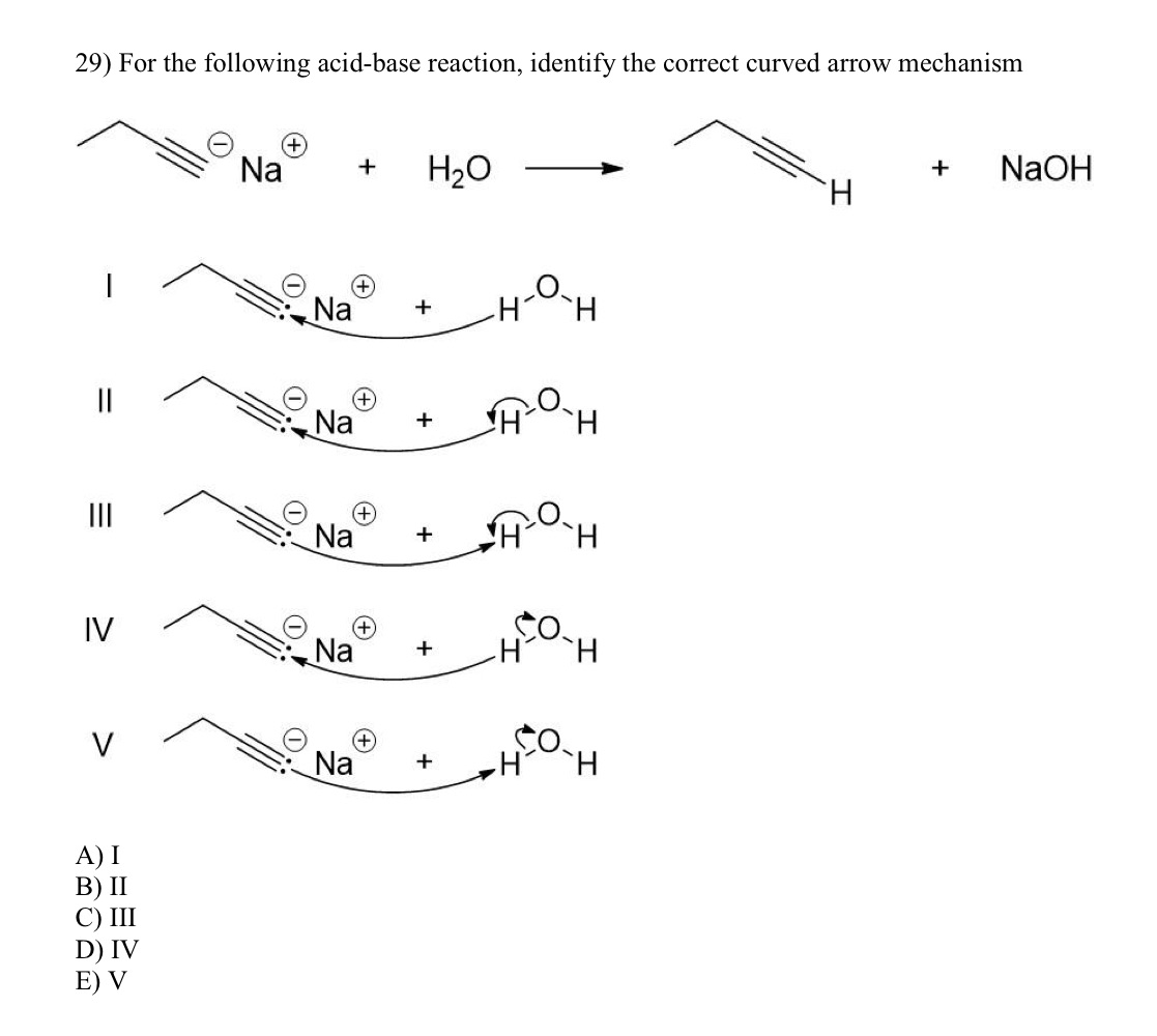 Solved 29 For The Following Acid Base Reaction Identify