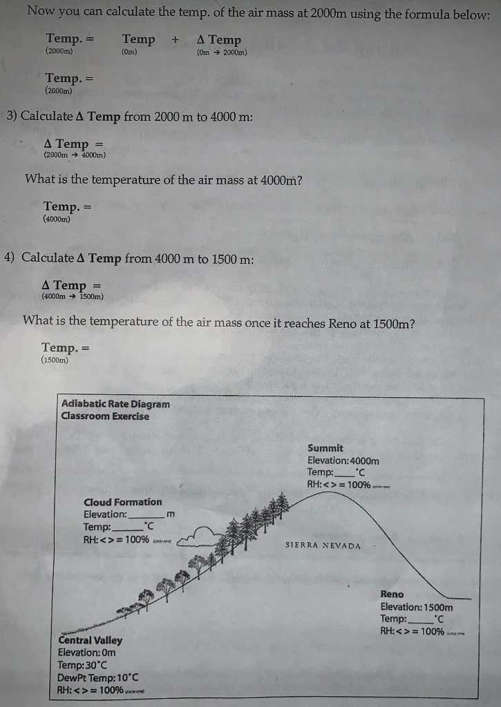 Adiabatic Problems: Use the formulas from the | Chegg.com