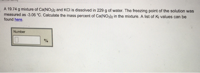Ca No3 2 Percent Composition