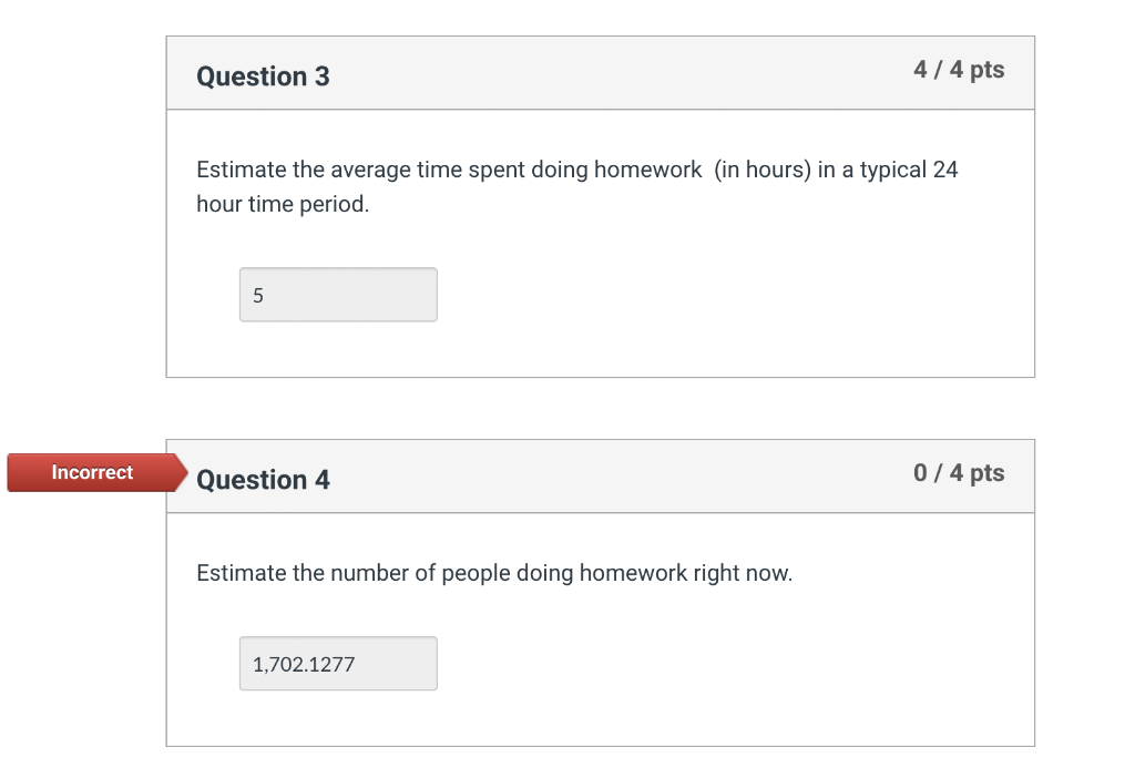 what is the average time spent doing homework