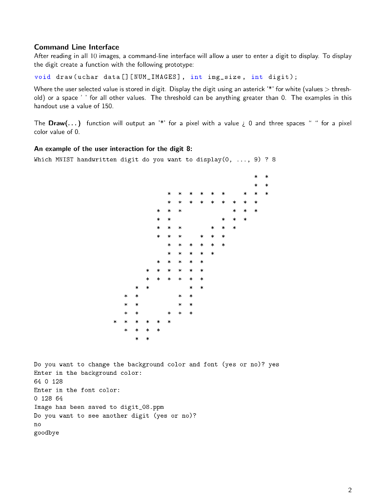 C++ Reading and Writing Images Introduction: The | Chegg.com