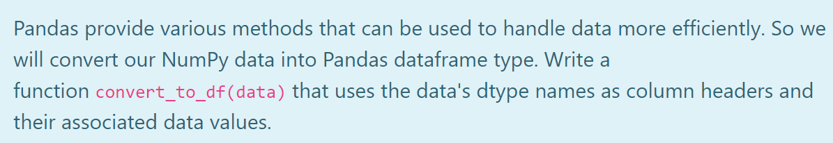 Solved TASK A Test a. data = | Chegg.com