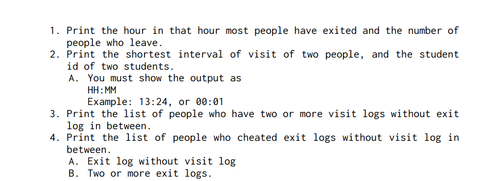 Solved Sample Example 1 INPUT (your program will get) Cheat | Chegg.com