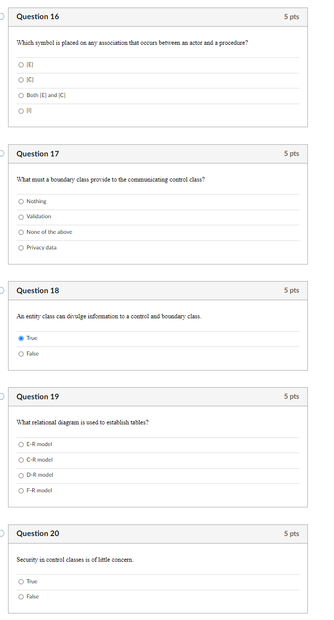 Solved Question 11 5 pts A nonfunctional requirement does | Chegg.com