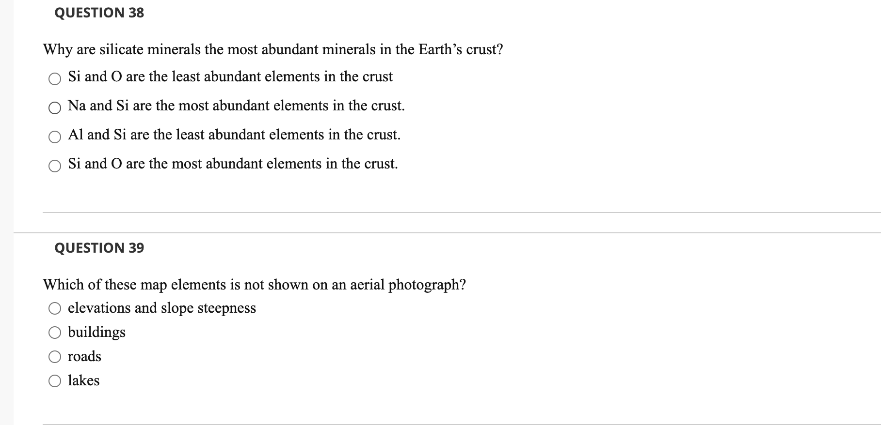 most of the earth's crust is composed of silicate minerals