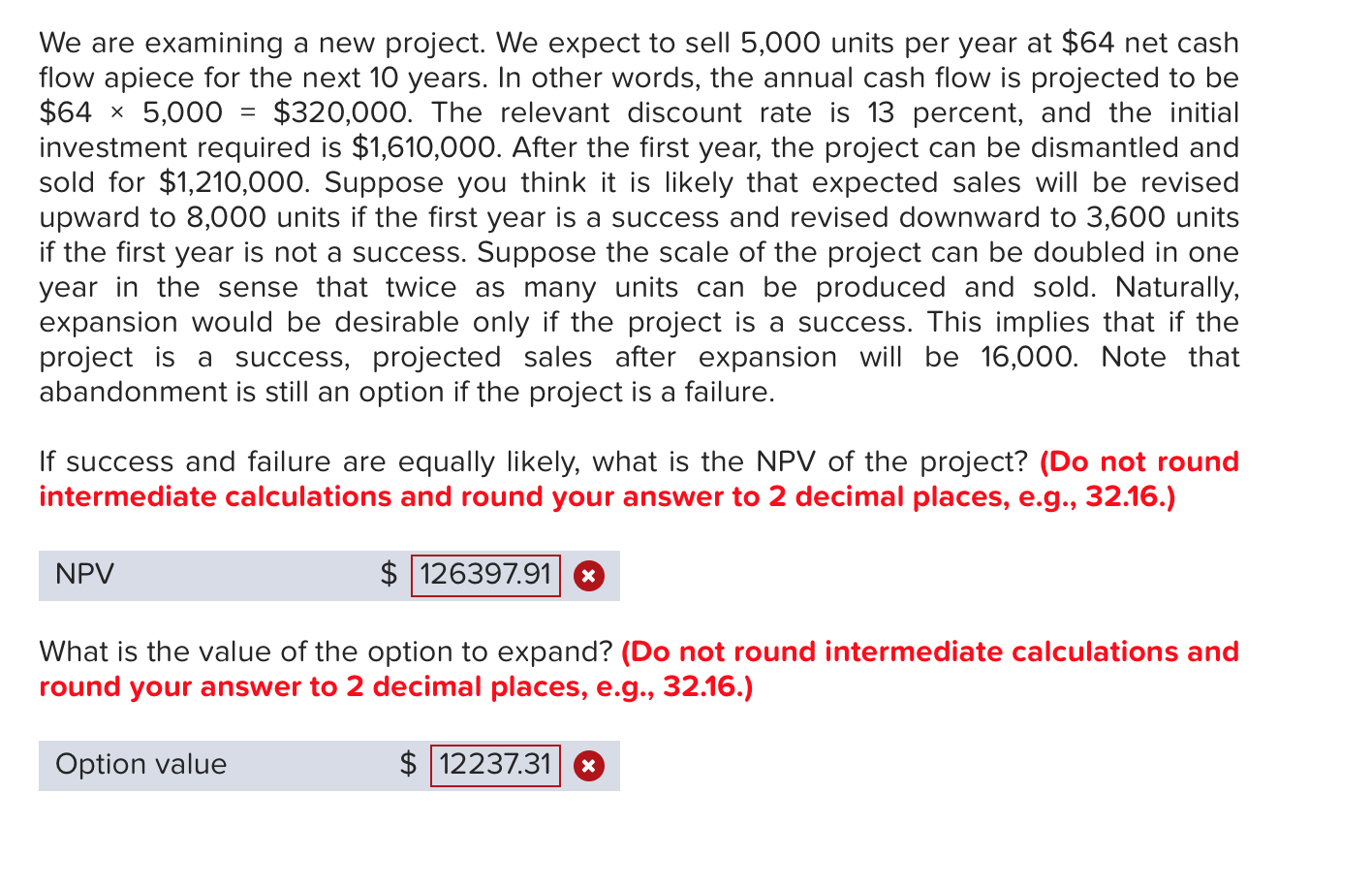 Solved We are examining a new project. We expect to sell Chegg