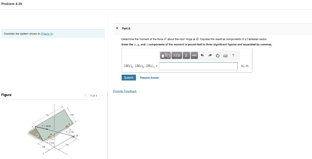Solved Consider the system ghown in (Figure 1). Determine | Chegg.com