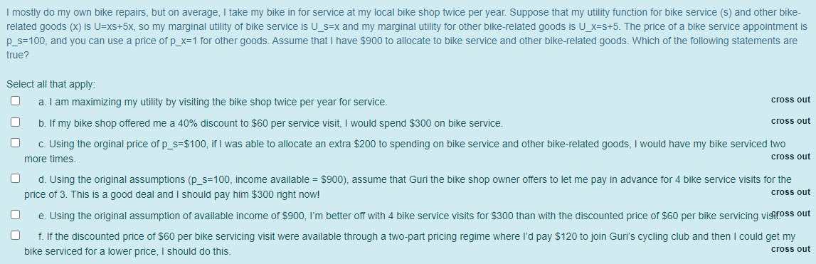 cost of bike assembly