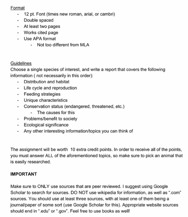 Solved Format 12 pt. Font (times new roman, arial, or | Chegg.com