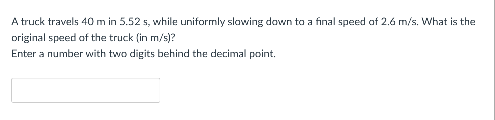 Solved A Person Walks First At A Constant Speed Of 5.6 M/s | Chegg.com