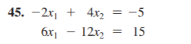 Solved explain why the system cannot be solved by matrix | Chegg.com