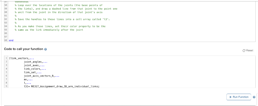 Solved 32 33 34 Use 'threeD_joint_axis_set' to turn the | Chegg.com