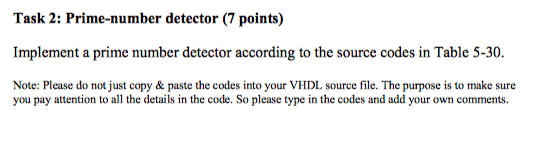 Solved Task 2: Prime-number detector (7 points) Implement a | Chegg.com