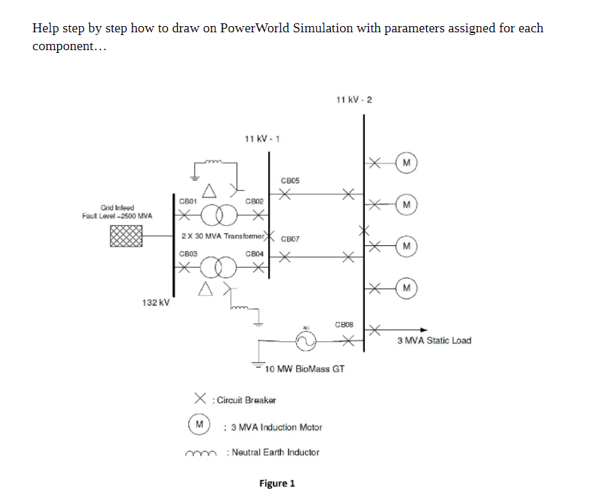 Solved Help step by step how to draw on PowerWorld
