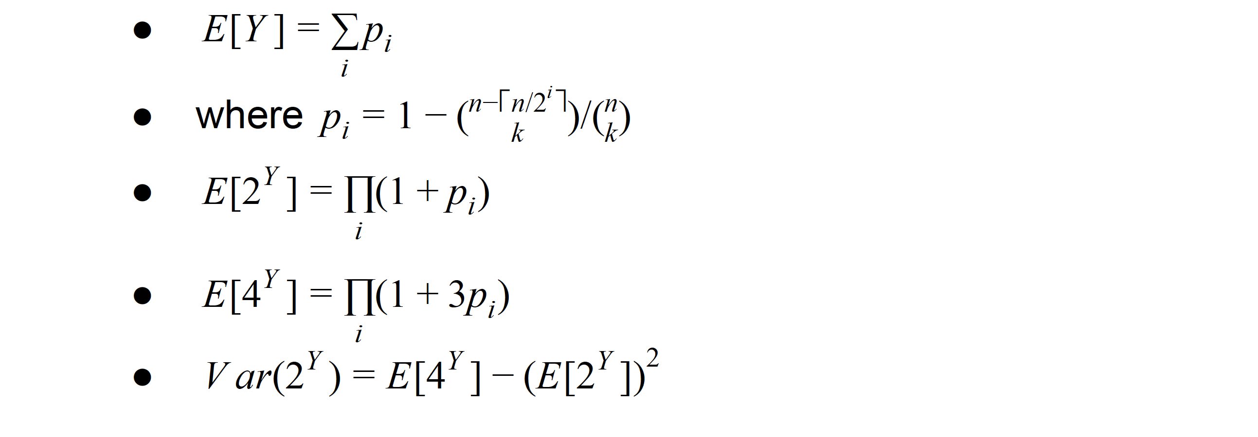 Python help please write function to calculate E(y) | Chegg.com