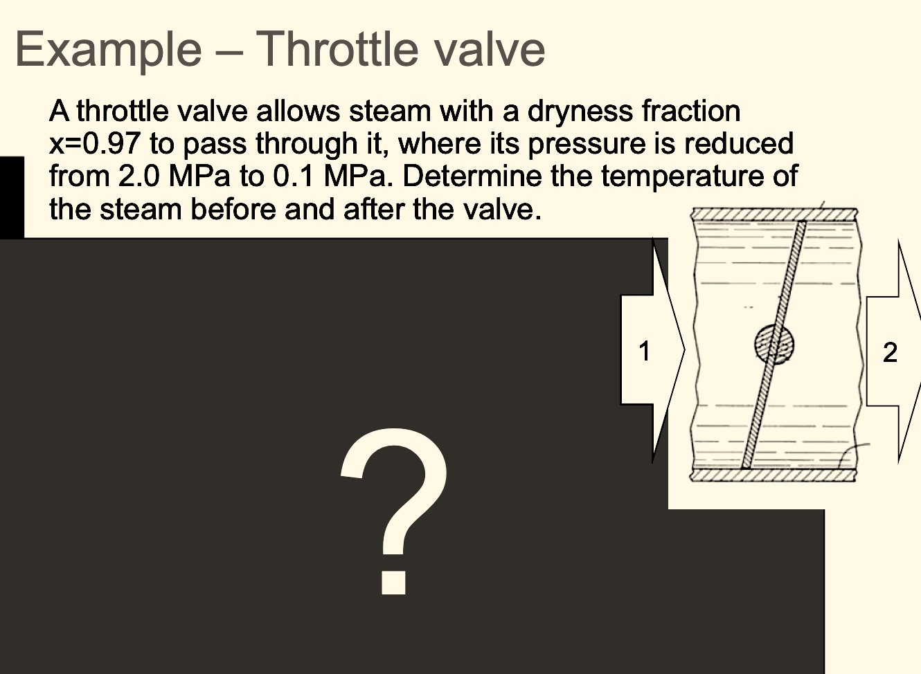 Solved ¿xample - Throttle Valve A Throttle Valve Allows | Chegg.com