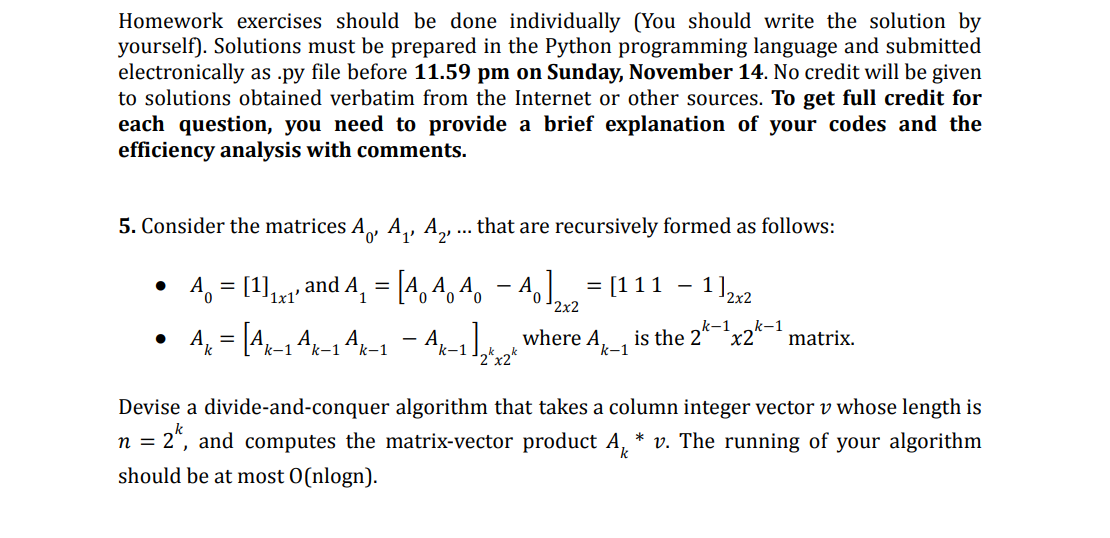 Solved the code should be written in python programming | Chegg.com