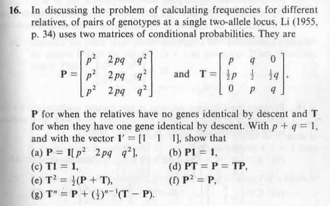Solved 6. In discussing the problem of calculating | Chegg.com